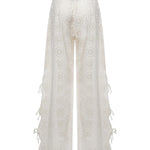 Pantaloni in pizzo KII0001 08938L MC2 SAINT BARTH 