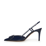 Décolleté slingback Vlogo Signature in vernice 8W2S0R01 TMKFI8 VALENTINO GARAVANI 