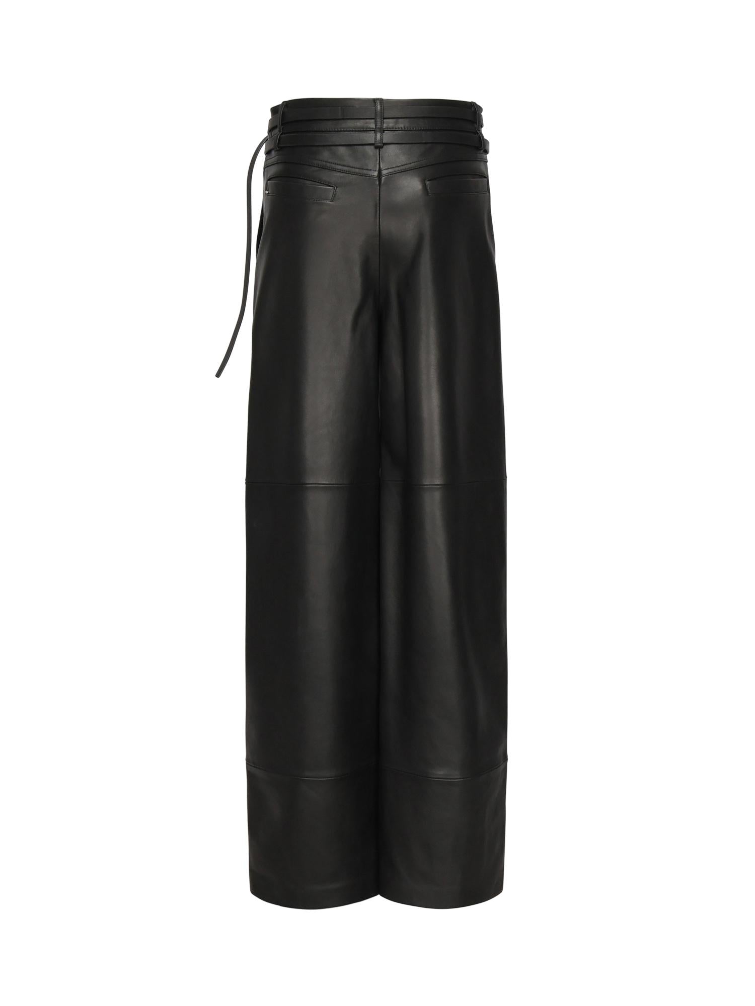 Pantaloni in nappa 2522436011600 001 SPORTMAX 