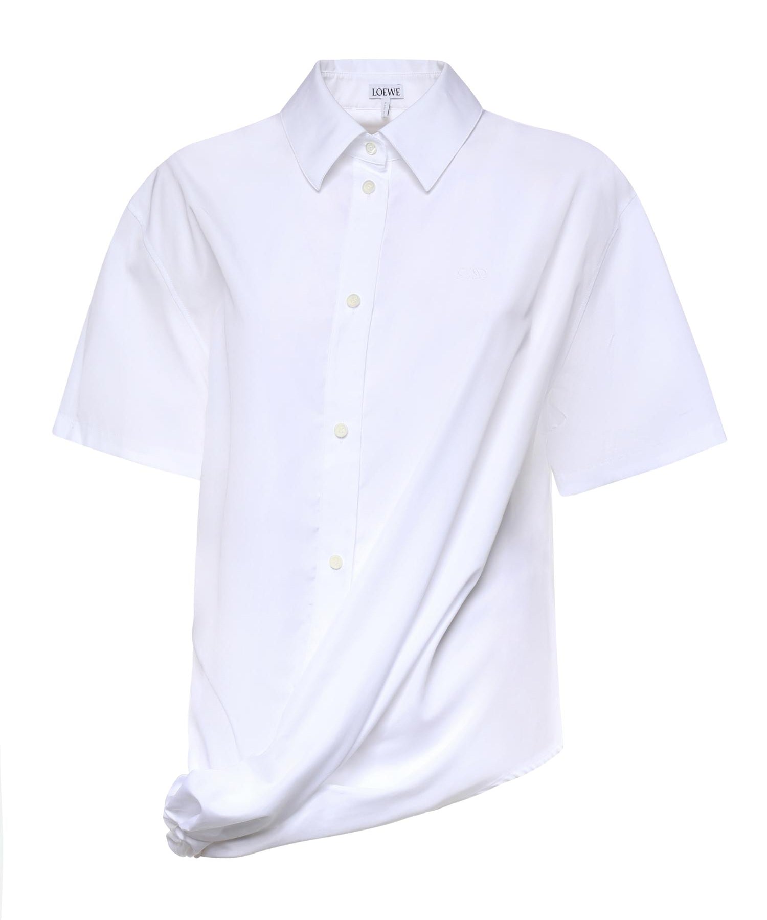 Camicia in cotone con logo S540Y05XD2 2100 LOEWE 
