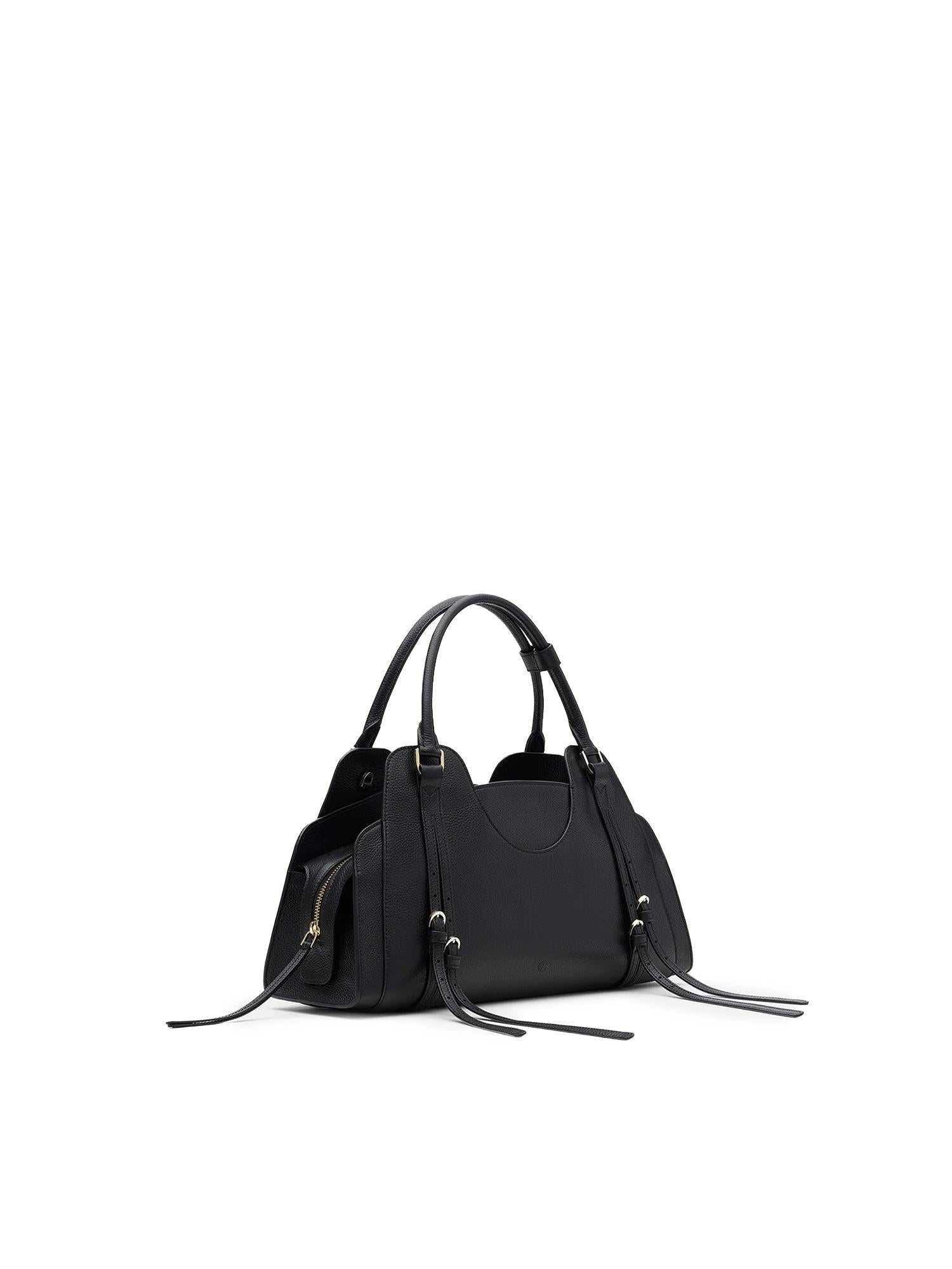 Borsa Corinne Maxi in pelle FBBP9J801 ONYX PEEL FRANCESCO BIASIA 