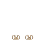 Orecchini Vlogo Signature in metallo e cristalli Swarovsk 8W2J0F85 YCWMH5 VALENTINO GARAVANI 