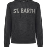 Felpa in lana con logo JAK0002 00075I MC2 SAINT BARTH 