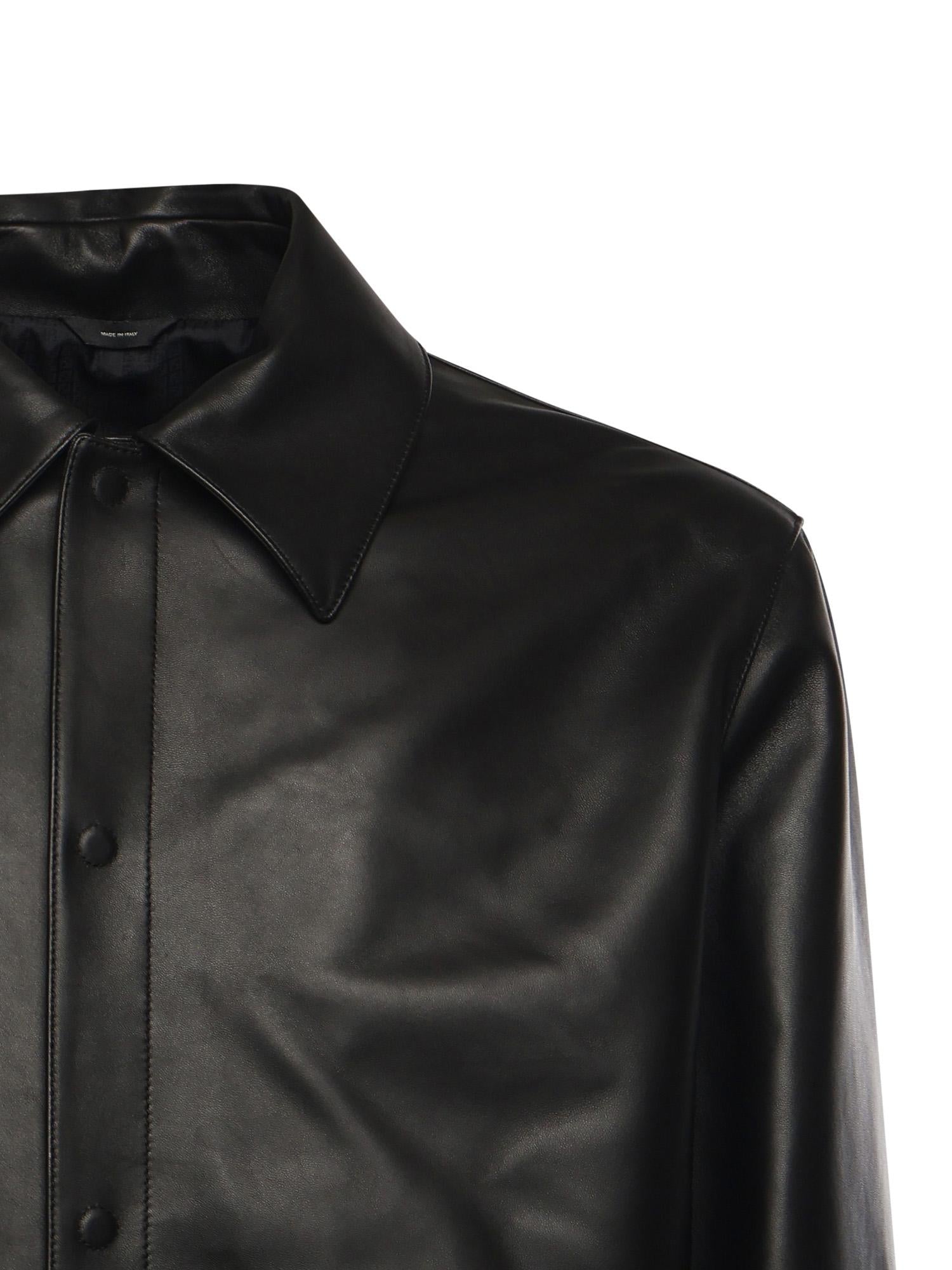 Blouson in pelle FPJ139 ATJZF0GME FENDI 