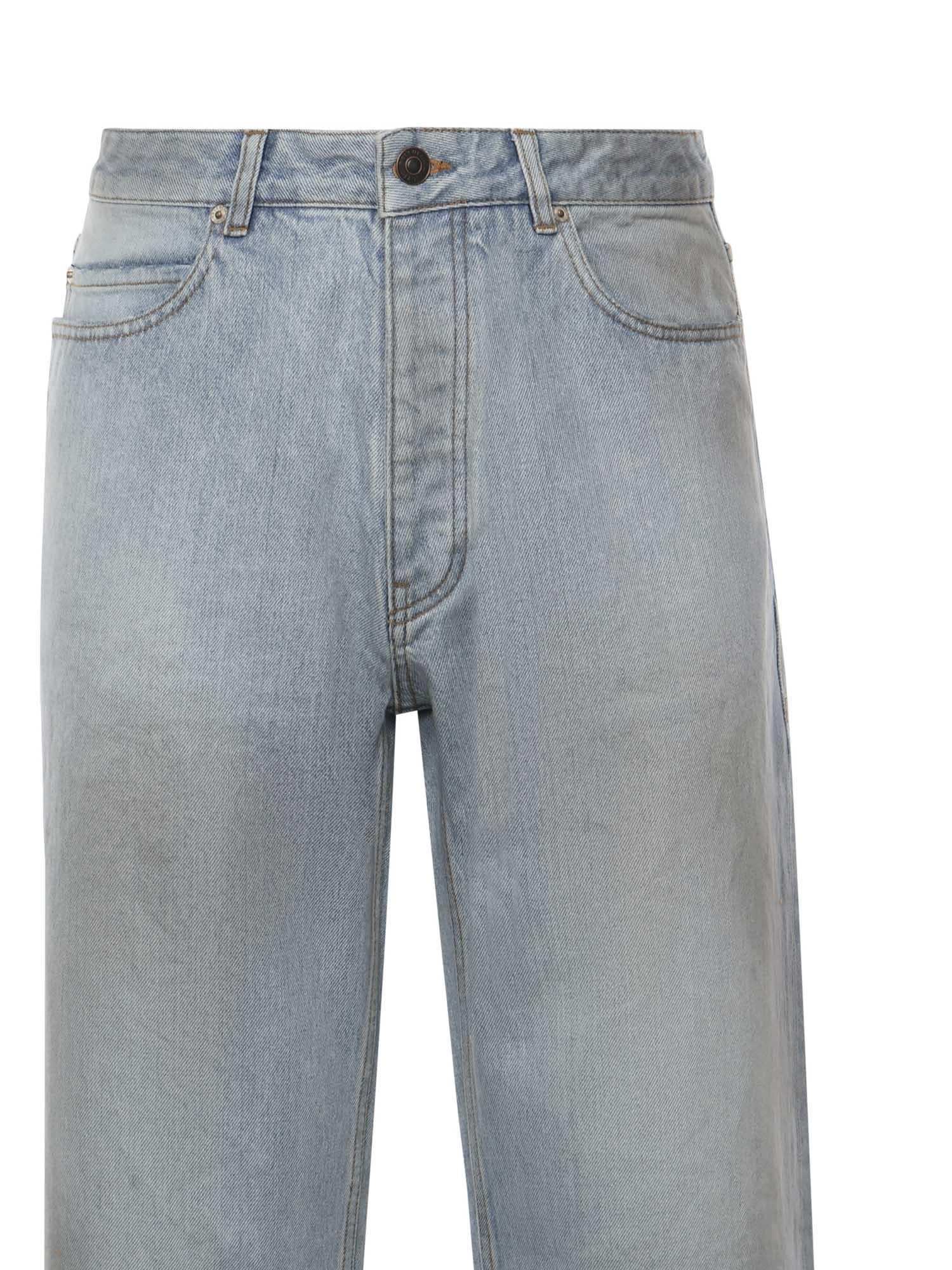 Jeans destrutturati in denim 851352 TTW744200 BALENCIAGA 