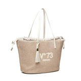 Borsa Tote Inge 73BS8VL01 INGENAT/OFFWHITE V° 73 
