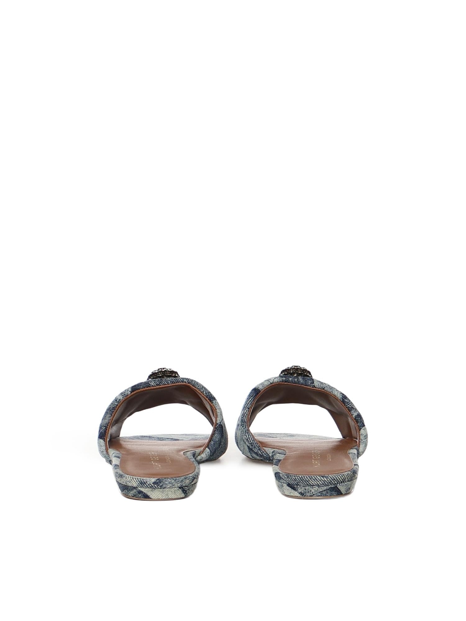 Sandalo flat Kensington 8496188669 DENIM/DENIM KURT GEIGER 