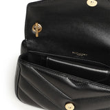 Borsa Loulou mini in pelle di agnello 821749 AAEAX1000 SAINT LAURENT 