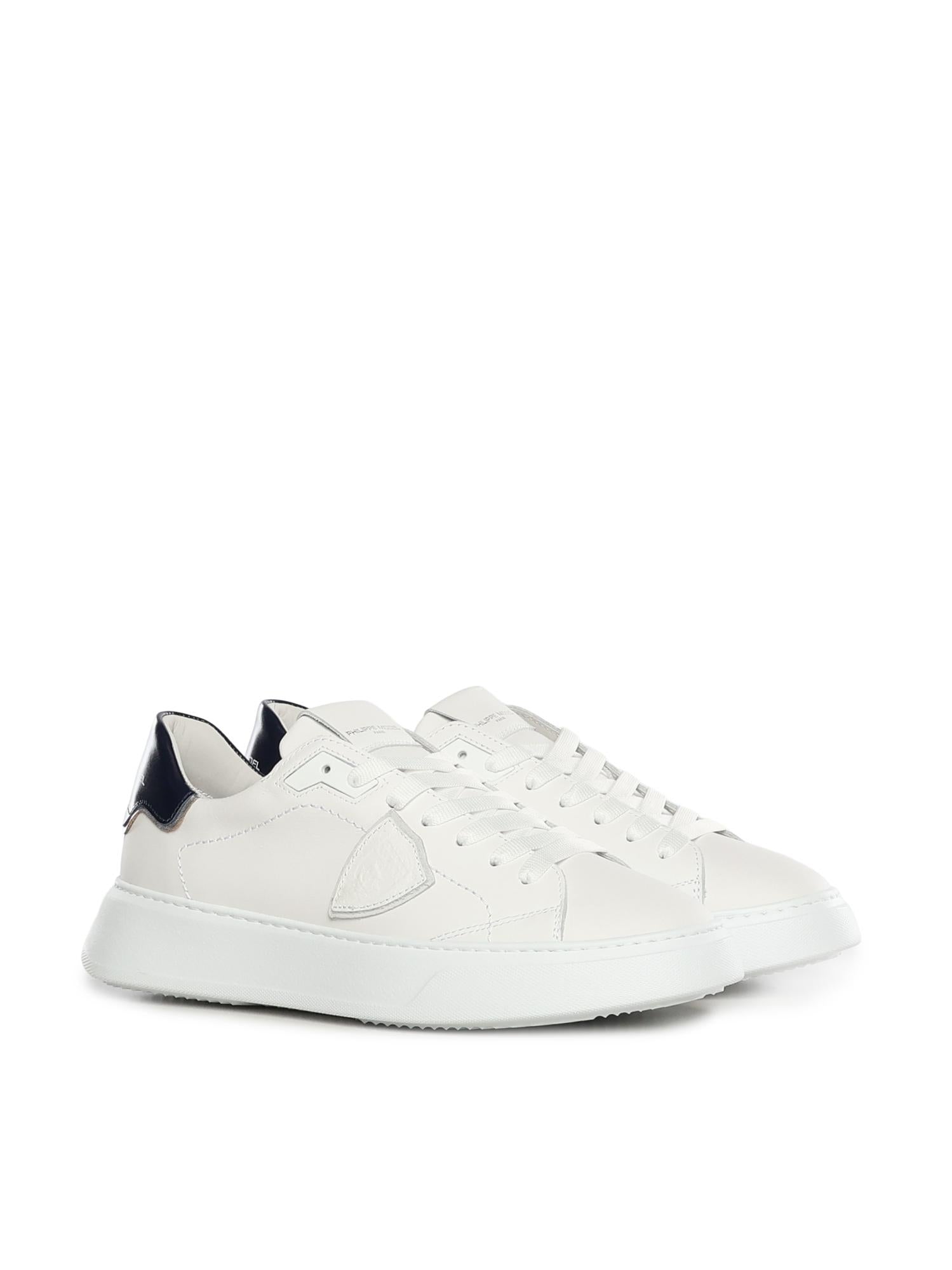 Sneaker Temple in pelle BTLU V018 PHILIPPE MODEL 