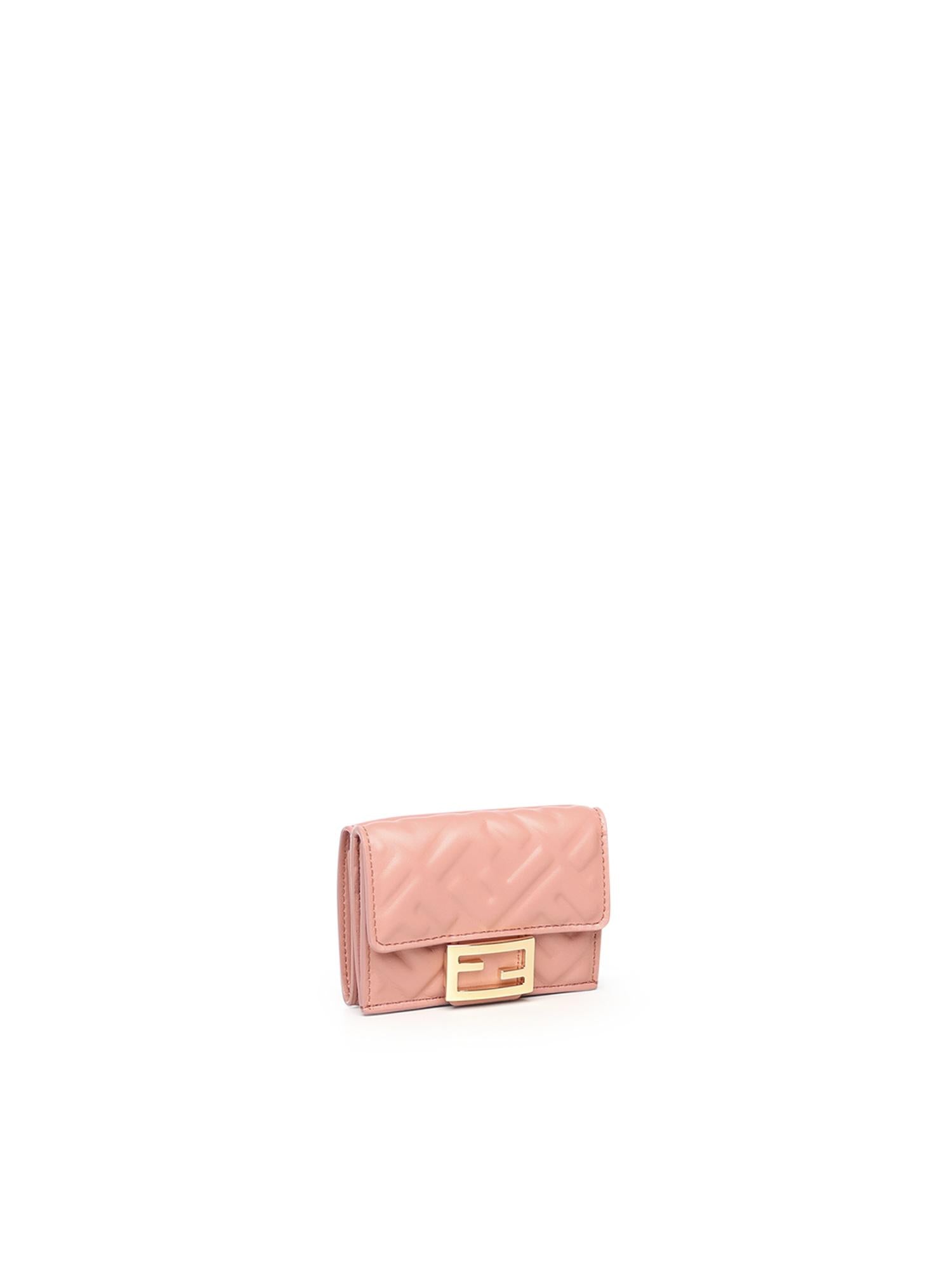 Portafoglio tri-fold Baguette in nappa 8M0395 AAJDF13VM FENDI 