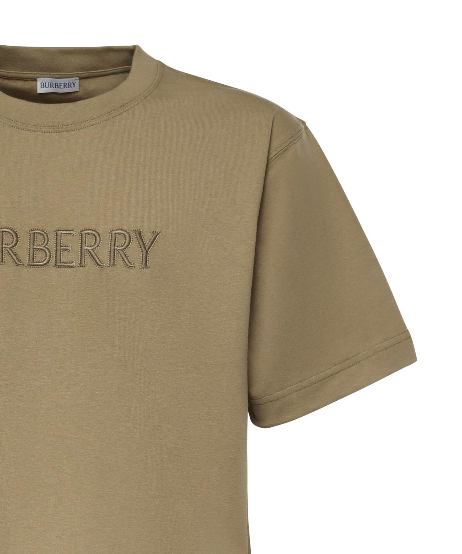 T-shirt in cotone con logo 8123423 C5120 BURBERRY 