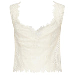 Top in pizzo Waverly CT2242 CREAM FOR LOVE & LEMONS 