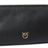Borsa a tracolla Mini Half Moon Horizontal in pelle 105069 A0QOZ99Q PINKO 