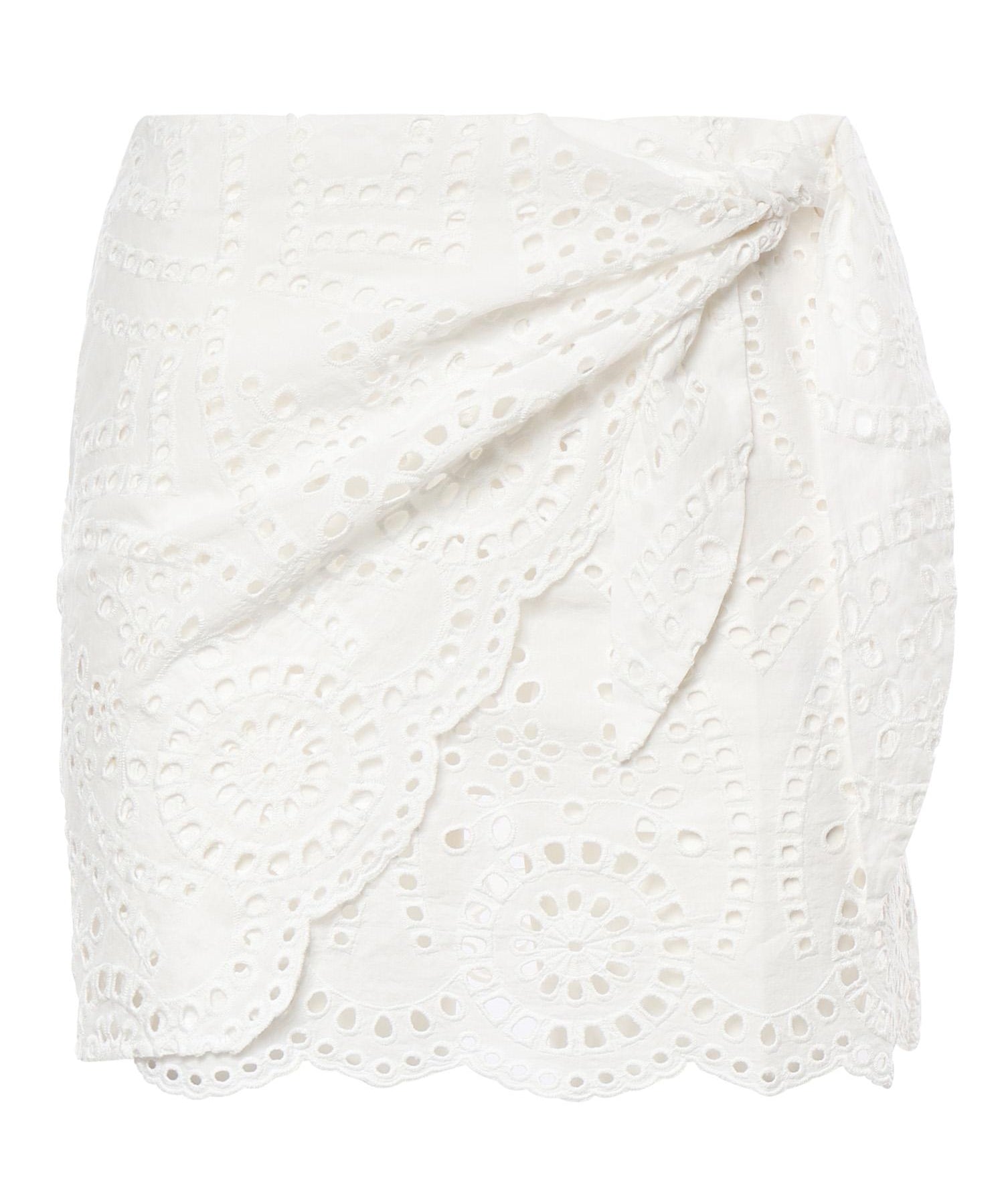 Minigonna Nyra in sangallo NYR0001 01000L MC2 SAINT BARTH 