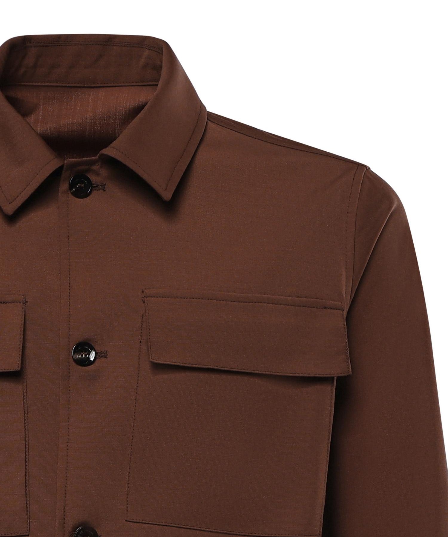Overshirt James in misto lana MCJAM3687S26 337 MICHAEL COAL 