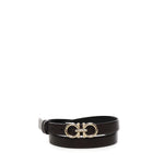 Cintura regolabile e reversibile Gancini<BR/> 230359 780428004 FERRAGAMO 