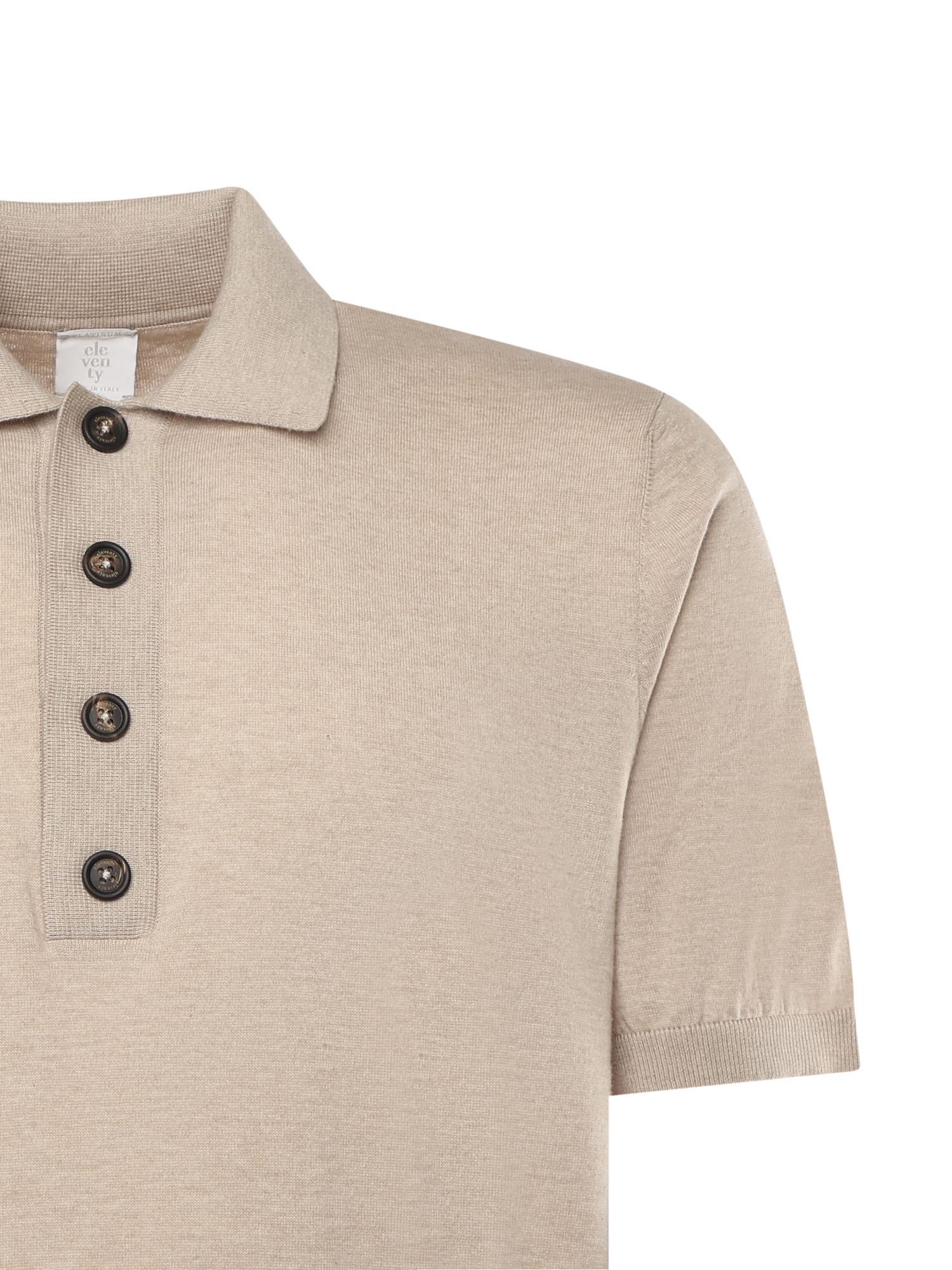 Polo in cotone e cashmere L76POLL10MAG0K007 02 ELEVENTY 