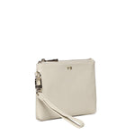 Pouch con logo 73BE9D1529 KEIRAOFF WHITE V° 73 
