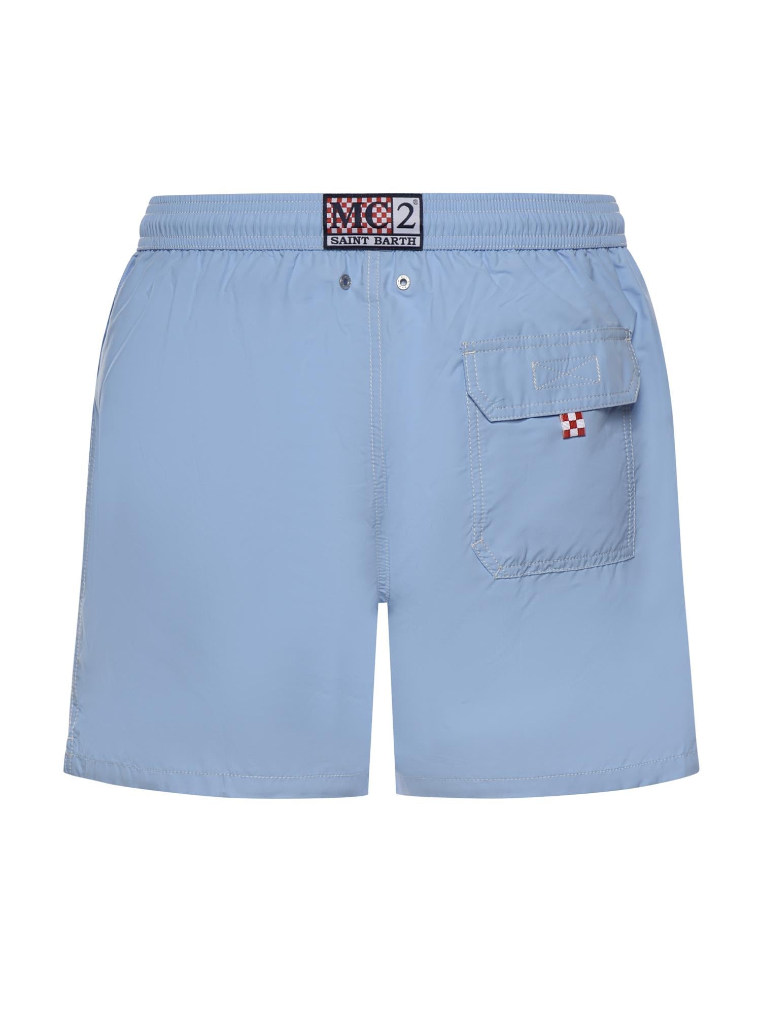 Costume da bagno con logo PATM001 00216L MC2 SAINT BARTH 