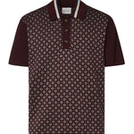 Polo in maglia jacquard KPO205CO261 DRD Drôle de Monsieur 