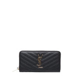 Portafogli Cassandre matelassé<BR/> 358094 BOW011000 SAINT LAURENT 