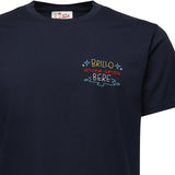 T-shirt con ricamo POT0001 05207H MC2 SAINT BARTH 