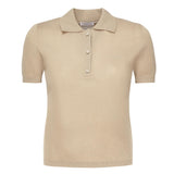 Polo in cotone con logo ricamato K10939A00004 M644024D MONCLER 