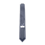 Cravatta in seta stampa Gancini e cuori 351259 784220001 FERRAGAMO 