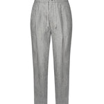 Pantaloni in tela di lino délavé GP12PT FU4MFS8290 DOLCE & GABBANA 