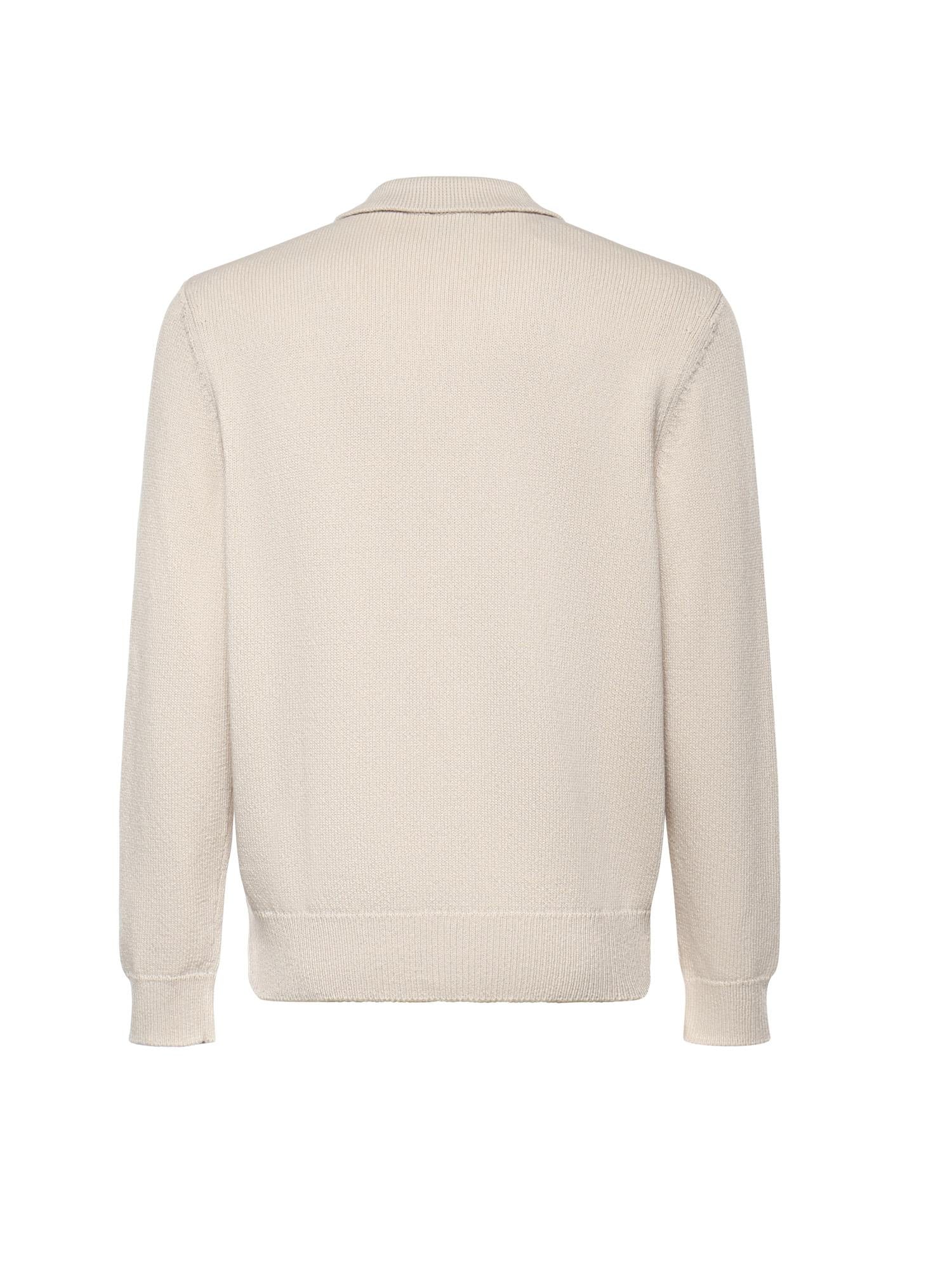 Cardigan in cotone e seta M76MAGM15MAG0M006 02 ELEVENTY 