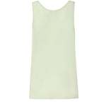 Top a canotta in seta sand wash 104670 A2T7S86 PINKO 