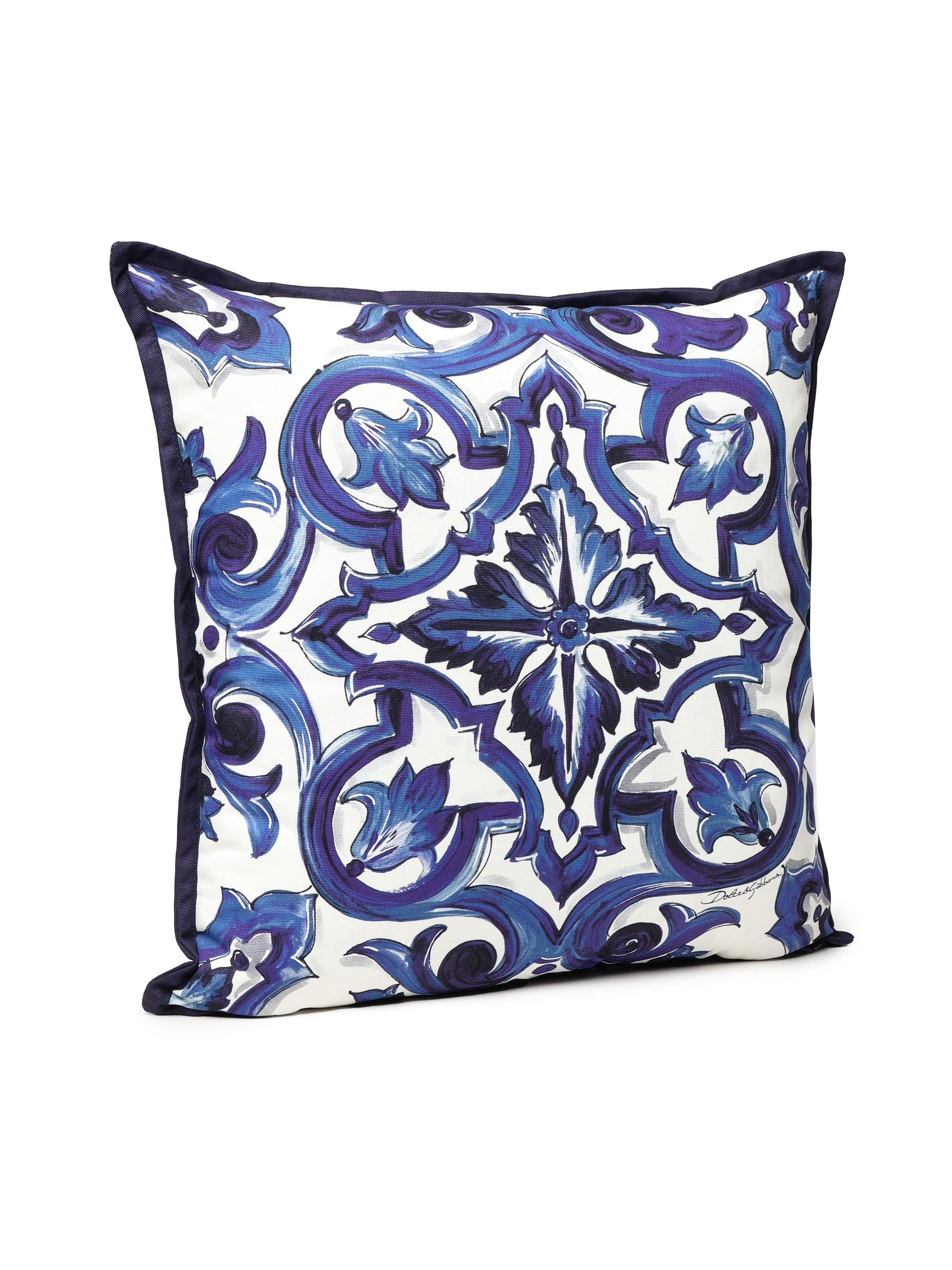 Cuscino in canvas piccolo TCE001 TCAA2UB012 DOLCE & GABBANA HOME 