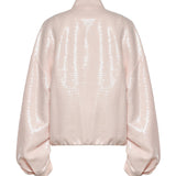 Bomber in tweed di paillettes 80AAS968 N0729439 GENNY 