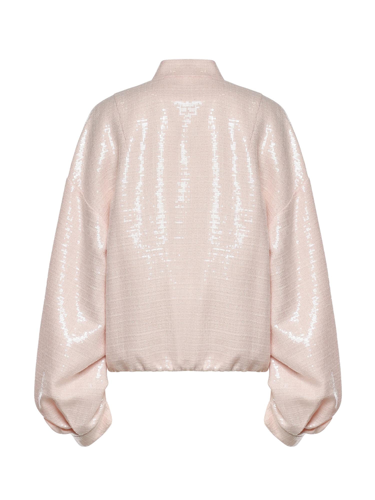 Bomber in tweed di paillettes 80AAS968 N0729439 GENNY 