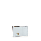 Porta carte con zip in pelle 100251 A0F1E37Q PINKO 