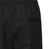 Pantaloni Fresh in fresco lana FRESH NERO GIULIANO GALIANO 