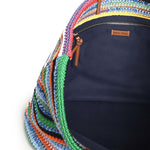 Tote bag in crochet a righe 5BG228 AF46F0055 MIU MIU 