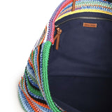 Tote bag in crochet a righe 5BG228 AF46F0055 MIU MIU 