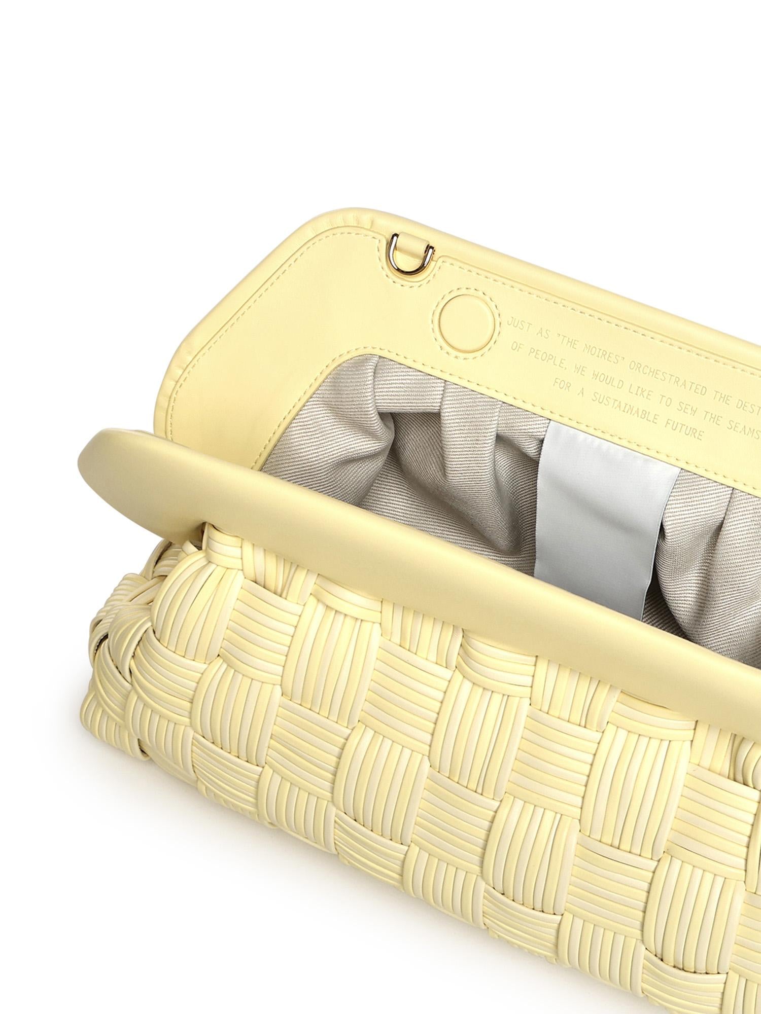 Clutch Bios Baguette in Vegan Fabric TMB00OIVF 0608B THEMOIRè 
