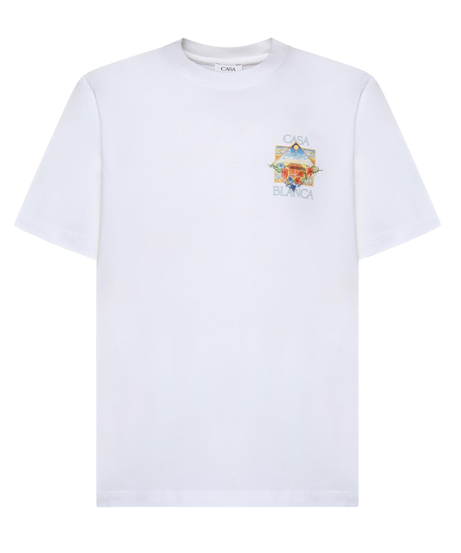 T-shirt in cotone con logo MSS26JTS001 13 CASABLANCA 