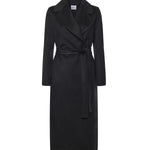 Cappotto lungo in lana 26AL218 NERO ALISHEVA 