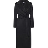 Cappotto lungo in lana 26AL218 NERO ALISHEVA 