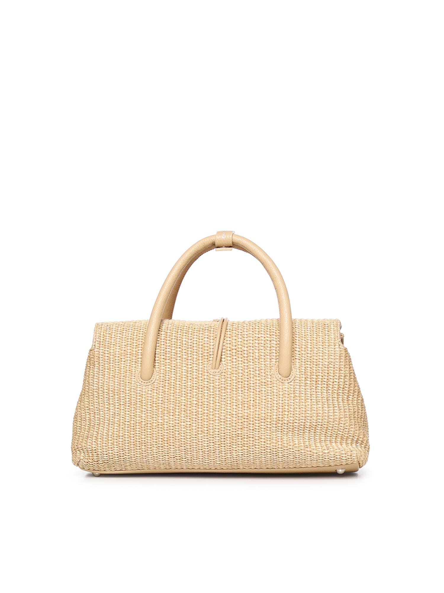 Borsa Dotta® small in vimini 069260 -2030000Z0297 ZANELLATO 