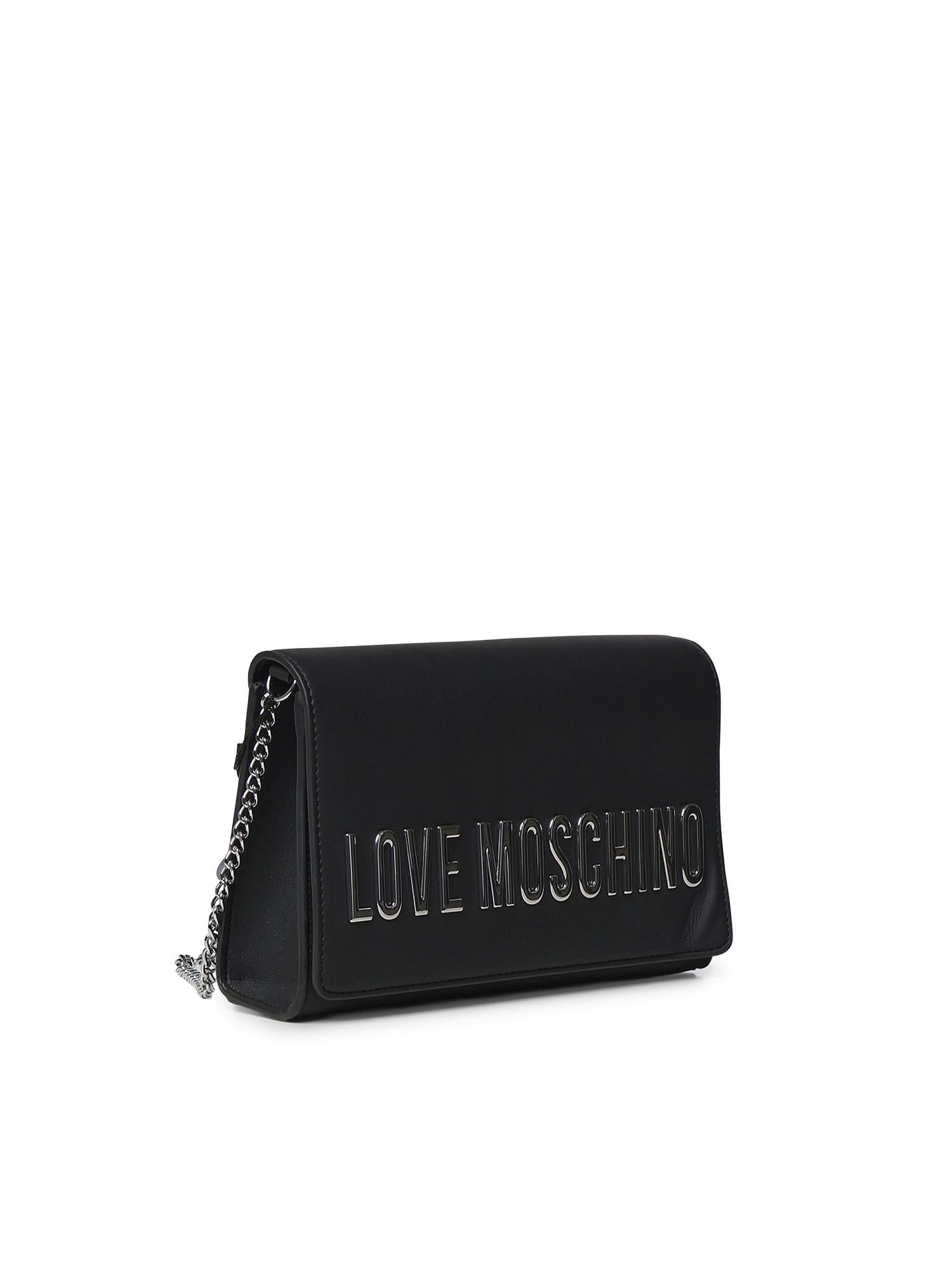 Borsa a tracolla con logo JC4103PP1OKD0 00B LOVE MOSCHINO 