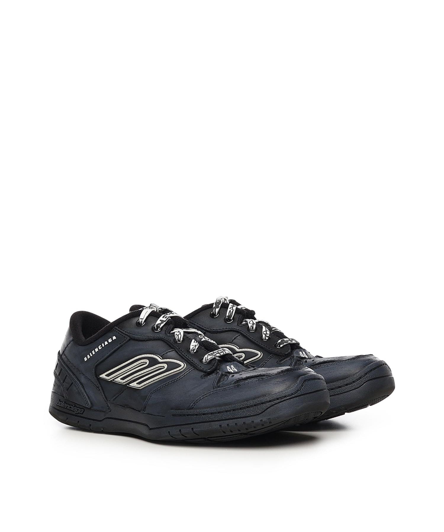 Sneaker Hamptons Worn-Out in pelle 841765 WCURB1000 BALENCIAGA 