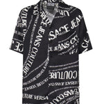 Camicia in twill di viscosa con stampa 80GAL2B0 NS772L01 VERSACE JEANS COUTURE 