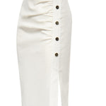 Abito longuette in lino 106521 A34IZ05 PINKO 