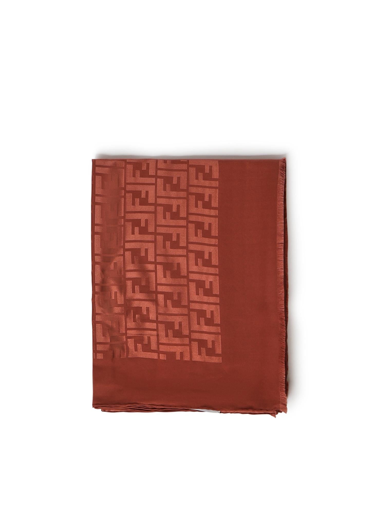 Stola in seta FF jacquard FXT185 ANBEF0QA5 FENDI 