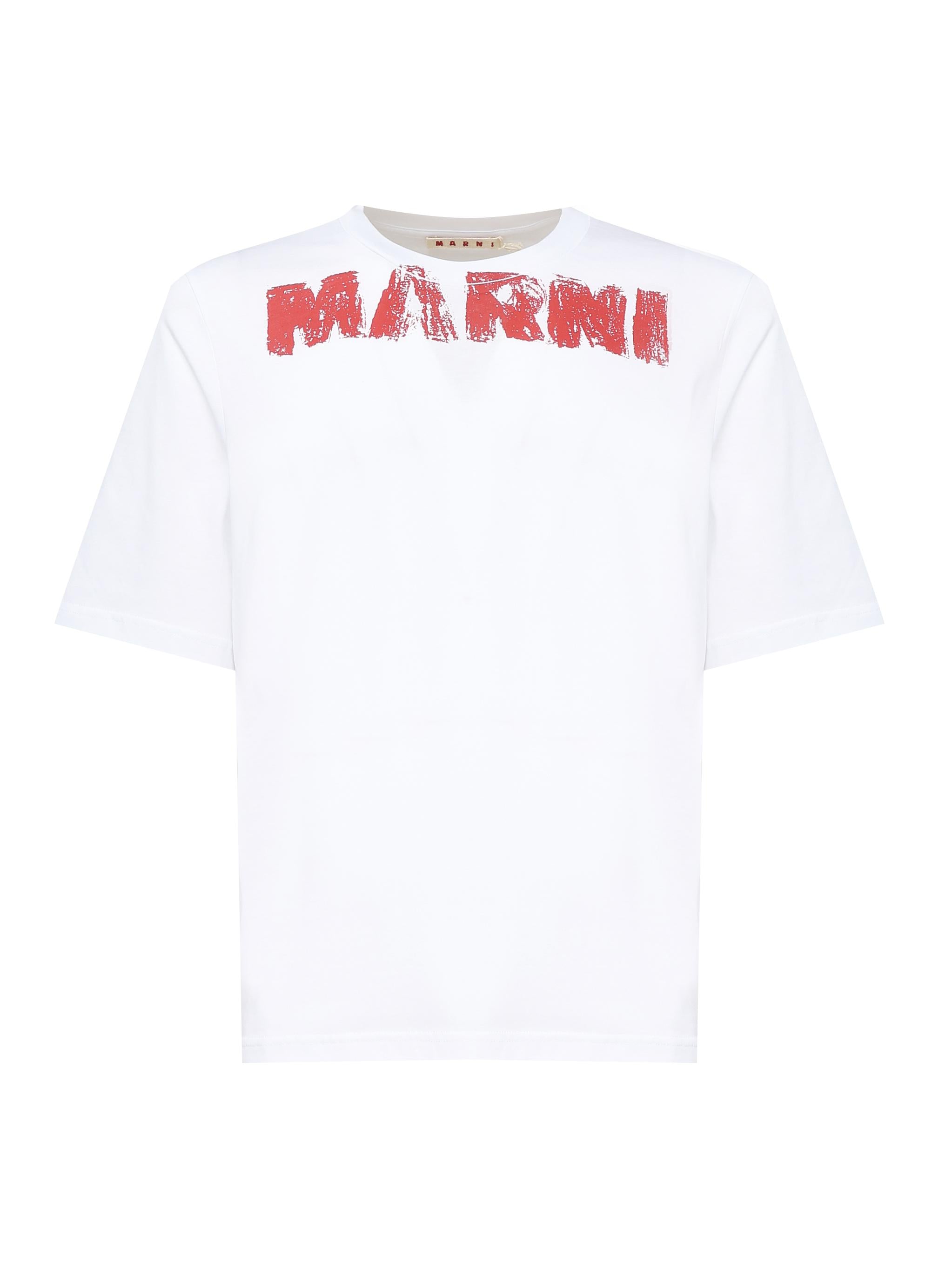 T-shirt con stampa Monolith HUMU0348P0 USCY33LOW01 MARNI 