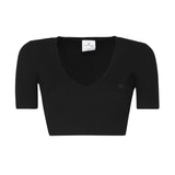 Crop top in cotone 224MPU164FI0001 -9999 COURREGES 